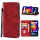 Protective Cover For UMIDIGI F3 4G/F3 5G/F3 SE/F3S Leather Phone Case Red