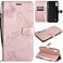 Protective Cover For LG K22 / K22 Plus 3D Butterflies Embossing Pattern Horizontal Flip Leather Case with Holder &amp; Card Slot &amp; Wallet Rose Gold