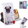 Protective Cover For LG K31 / Aristo 5 Coloured Drawing Horizontal Flip Leather Case, with Holder &amp; Card Slots &amp; Wallet Pug