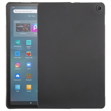 Protective Cover For Amazon Kindle Fire Max 11 TPU Tablet Case Frosted Black