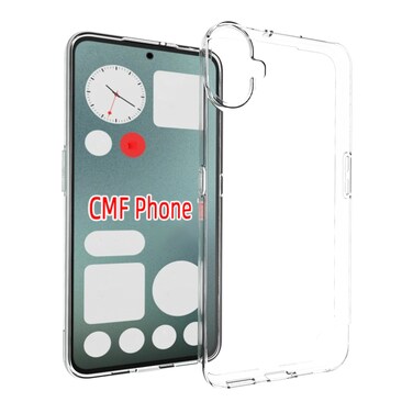 Protective Cover For Nothing CMF Phone 1 Waterproof Texture TPU Phone Case Transparent