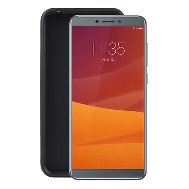 Protective Cover TPU Phone Case For Lenovo K5 Pudding Black