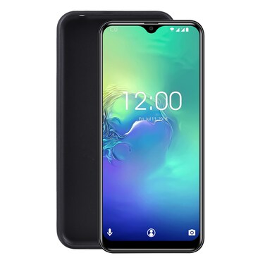Protective Cover For Oukitel C15 Pro TPU Phone Case Pudding Black