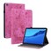 Protective Cover For Huawei MediaPad M5 Lite / C5 10.1 Butterfly Rose Embossed Leather Tablet Case (Rose Red)