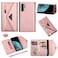 Protective Cover For Huawei P30 Pro Skin Feel Zipper Horizontal Flip Leather Case with Holder &amp; Card Slots &amp; Photo Frame &amp; Lanyard &amp; Long Rope (Rose Gold)
