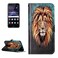 Protective Cover For Huawei  P8 Lite  (2017) Gloss Oil Embossed Lion Pattern Horizontal Flip Leather Case with Holder &amp; Card Slots &amp; Wallet &amp; Photo Frame