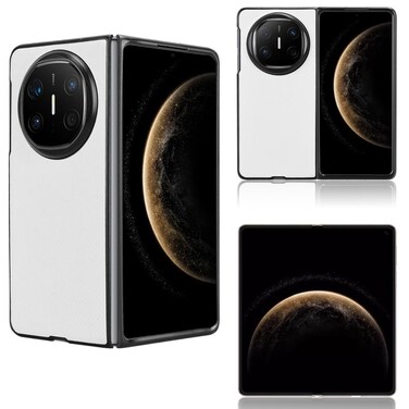 Protective Cover For Huawei Mate X6 PU Leather PC Phone Case (White)