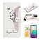 Protective Cover For Huawei P20 Oil Embossed 3D Drawing Leather Phone Case (Feather)