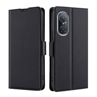 Protective Cover For Huawei Nova 9 SE 4G Ultra-thin Voltage Side Buckle Leather Phone Case (Black)