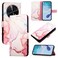 Protective Cover For Huawei nova 12i 4G Global PT003 Marble Pattern Flip Leather Phone Case (Rose Gold)