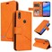 Protective Cover For Huawei P20 Lite GQUTROBE Right Angle Leather Phone Case (Orange)