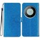 Protective Cover For Huawei Mate 60 Glitter Powder Flip Leather Phone Case (Blue)
