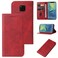 Protective Cover For Huawei Mate 20 Pro Magnetic Closure Leather Phone Case (Red)