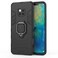 Protective Cover PC + TPU Shockproof Protective Case for Huawei Mate 20 Pro, with Magnetic Ring Holder  (Black)