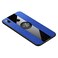 Protective Cover For Huawei nova 3e XINLI Stitching Cloth Textue Shockproof TPU Protective Case with Ring Holder (Blue)