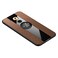 Protective Cover For Huawei Mate 8 XINLI Stitching Cloth Textue Shockproof TPU Protective Case with Ring Holder (Brown)