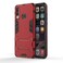Protective Cover Shockproof PC + TPU Case for Huawei P30 Lite, with Holder (Red)