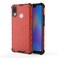 Protective Cover For Huawei Nova 3i  Shockproof Honeycomb PC + TPU Case (Red)