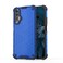 Protective Cover For Huawei Nova 5T Shockproof Honeycomb PC + TPU Case (Blue)