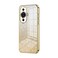 Protective Cover For Huawei nova 11 Gradient Glitter Powder Electroplated Phone Case (Gold)