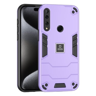 Protective Cover For Huawei Y9 Prime 2019 2 in 1 Shockproof Phone Case (Purple)