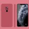 Protective Cover For Huawei Mate 20 Solid Color Imitation Liquid Silicone Straight Edge Dropproof Full Coverage Protective Case (Red)