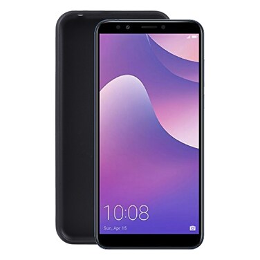 Protective Cover TPU Phone Case For Huawei Y7 Prime (Black)