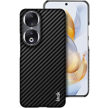 Protective Cover For Honor 90 5G imak Ruiyi Series PU + PC Phone Case (Carbon Fiber Texture)