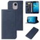 Protective Cover For Honor 5C Pro Magnetic Closure Leather Phone Case (Blue)