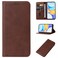 Protective Cover For Honor Play 50 Plus Magnetic Closure Leather Phone Case (Brown)