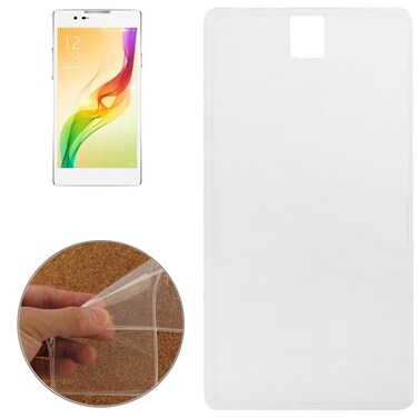 Case Cover 0.45mm Ultra-thin TPU Case for Coolpad Dazen X7(Transparent)