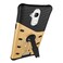 Case Cover For Coolpad Note 5 Shock-Resistant 360 Degree Spin Tough Armor TPU+PC Combination Case with Holder (Gold)