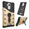 Case Cover For Coolpad Note 5 Shock-Resistant 360 Degree Spin Tough Armor TPU+PC Combination Case with Holder (Gold)