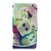 Case Cover Lovely Marshmallow Pattern Horizontal Flip Leather Case with Card Slots &amp; Wallet &amp; Holder for Alcatel OneTouch Pop C9