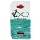 Case Cover Letters Hanging on the Sea Pattern Cross Texture Leather Case with Holder &amp; Card Slots for Alcatel One Touch Pop C7