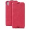 Case Cover For Alcatel Idol 4 Vertical Flip Leather Case with Card Slot &amp; Photo Frame(Magenta)