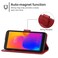 Case Cover For Alcatel 1B 2022 Leather Phone Case(Red)