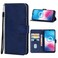 Case Cover Leather Phone Case For Alcatel 3X (2020)(Blue)