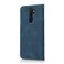 Case Cover For OPPO A5 2020 / A9 2020 Dual-color Stitching Leather Phone Case(Blue Green)