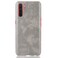 Case Cover For OPPO A91 Shockproof Litchi Texture PC + PU Case(Gray)