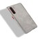 Case Cover For OPPO A91 Shockproof Litchi Texture PC + PU Case(Gray)
