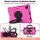 Case Cover For Xiaomi Mi Pad 4 Plus Spider King Silicone Protective Tablet Case(Rose Red)