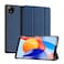 Case Cover For Xiaomi Redmi Pad SE 4G DUX DUCIS Domo Series Magnetic Flip Leather Tablet Case(Blue)