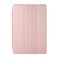 Case Cover For Xiaomi Pad 5 Solid Color 3-folding Leather Tablet Case(Rose Gold)