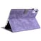 Case Cover For Xiaomi Redmi Pad SE 11 inch Tiger Pattern Flip Leather Tablet Case(Purple)