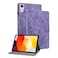 Case Cover For Xiaomi Redmi Pad SE 11 inch Tiger Pattern Flip Leather Tablet Case(Purple)