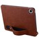 Case Cover For Xiaomi Mi Pad 4 Plus TPU Leather Back Tablet Case with Wristband(Brown)