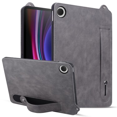 Case Cover For Xiaomi Mi Pad 4 TPU Leather Back Tablet Case with Wristband(Grey)
