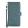 Case Cover For Samsung Galaxy S24 Ultra 5G Litchi Texture Zipper Leather Phone Case(Green)