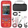 Case Cover BSIDE O9 Digital Handheld Dual Channel 50MHz Oscilloscope Signal Source Multimeter, Spec: With Single Oscilloscope Probe (Red)